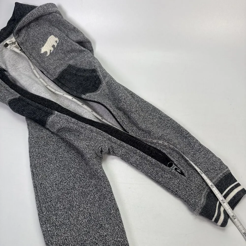 Hatley Heritage One Piece Zipped Baby Romper Bear Gray Hoodie 3-6 Month